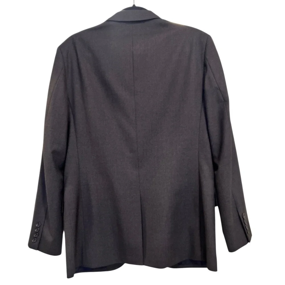J. Crew Italian Wool Aldridge‎ Jacket Gray Blazer 38S Staple Business Workwear